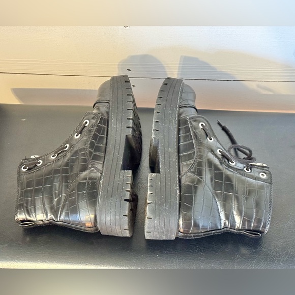 Sugar Black Combat Boots - Picture 7 of 16